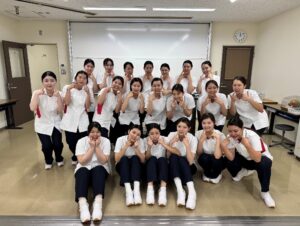 歯科衛生士科１年生「初めての白衣」